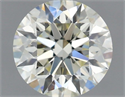 Diamante Natural 1.00 quilates, Redondo , Color N, claridad VS2 y certificado GIA