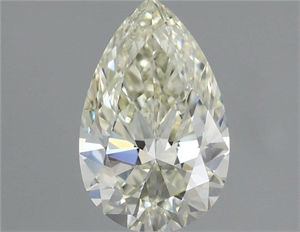 Picture of Natural Diamond 1.01 Carats, Pear with  Cut, K Color, VVS2 Clarity and Certified by IGI