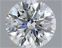 Del inventario de diamantes de laboratorio, 1.29 quilates, Redondo , Color F, claridad VVS2 y certificado IGI