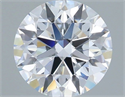 Del inventario de diamantes de laboratorio, 1.38 quilates, Redondo , Color F, claridad VS2 y certificado IGI
