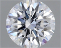 Lab Grown Diamond 1.09 Carats, Round with Excellent Cut, E Color, VVS2 Clarity and Certified by IGI