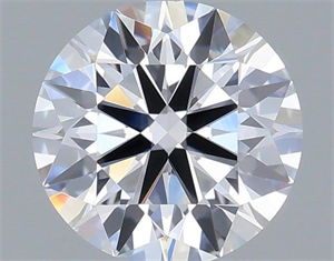 Picture of Lab Grown Diamond 0.96 Carats, Round with Ideal Cut, D Color, VVS2 Clarity and Certified by IGI