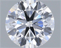 Del inventario de diamantes de laboratorio, 0.74 quilates, Redondo , Color D, claridad SI1 y certificado IGI