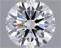 Lab Grown Diamond 0.96 Carats, Round with Ideal Cut, D Color, VVS2 Clarity and Certified by IGI
