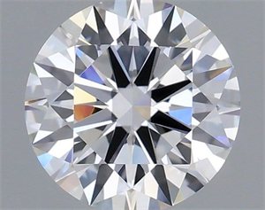 Picture of Lab Grown Diamond 0.96 Carats, Round with Ideal Cut, D Color, VVS2 Clarity and Certified by IGI