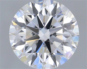 Picture of Lab Grown Diamond 0.78 Carats, Round with Ideal Cut, D Color, VVS1 Clarity and Certified by IGI