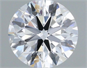Del inventario de diamantes de laboratorio, 0.70 quilates, Redondo , Color D, claridad VS2 y certificado IGI