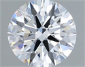 Lab Grown Diamond 0.96 Carats, Round with Ideal Cut, D Color, VVS2 Clarity and Certified by IGI
