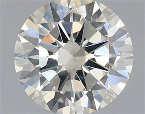 Foto Diamante Natural 0.41 quilates, Redondo , Color K, claridad SI2 y certificado IGI de