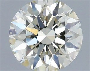 Foto Diamante Natural 0.40 quilates, Redondo , Color K, claridad SI1 y certificado IGI de