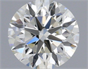 Natural Diamond 0.50 Carats, Round with Excellent Cut, H Color, VS1 Clarity and Certified by IGI