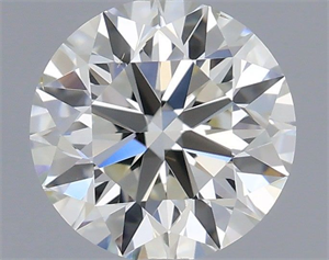 Picture of Natural Diamond 0.50 Carats, Round with Excellent Cut, H Color, VS1 Clarity and Certified by IGI