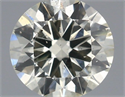 Diamante Natural 0.50 quilates, Redondo , Color L, claridad SI1 y certificado IGI