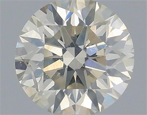 Picture of Natural Diamond 0.40 Carats, Round with Excellent Cut, L Color, SI2 Clarity and Certified by IGI