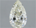 Natural Diamond 1.50 Carats, Pear with  Cut, L Color, SI2 Clarity and Certified by GIA
