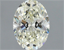 Diamante Natural 1.01 quilates, Ovalado , Color L, claridad VVS1 y certificado GIA