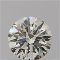 Diamante Natural 0.41 quilates, Redondo , Color K, claridad SI1 y certificado GIA
