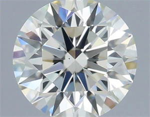 Foto Diamante Natural 0.42 quilates, Redondo , Color L, claridad VS1 y certificado IGI de