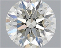 Diamante Natural 0.40 quilates, Redondo , Color K, claridad VS1 y certificado IGI