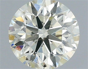 Foto Diamante Natural 0.50 quilates, Redondo , Color K, claridad SI2 y certificado IGI de