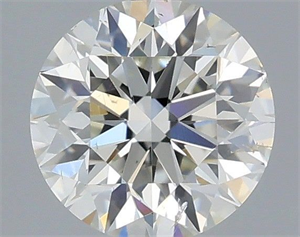 Foto Diamante Natural 0.42 quilates, Redondo , Color H, claridad SI1 y certificado IGI de