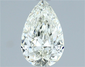Picture of Natural Diamond 0.82 Carats, Pear with  Cut, I Color, VVS2 Clarity and Certified by IGI
