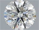 Diamante Natural 0.41 quilates, Redondo , Color H, claridad SI1 y certificado IGI