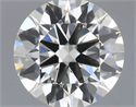 Diamante Natural 0.40 quilates, Redondo , Color H, claridad VS2 y certificado IGI