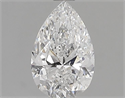 Natural Diamond 1.00 Carats, Pear with  Cut, F Color, SI2 Clarity and Certified by GIA