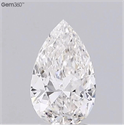 Natural Diamond 1.11 Carats, Pear with  Cut, I Color, VS2 Clarity and Certified by GIA