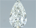 Natural Diamond 1.03 Carats, Pear with  Cut, H Color, VS2 Clarity and Certified by IGI