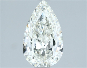 Picture of Natural Diamond 1.00 Carats, Pear with  Cut, I Color, VS1 Clarity and Certified by IGI