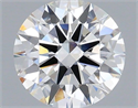 Del inventario de diamantes de laboratorio, 1.11 quilates, Redondo , Color F, claridad VVS2 y certificado IGI