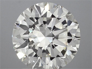 Picture of Natural Diamond 2.19 Carats, Round with Excellent Cut, J Color, VVS2 Clarity and Certified by GIA