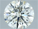 Diamante Natural 0.93 quilates, Redondo , Color J, claridad VVS1 y certificado IGI