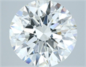 Natural Diamond 4.16 Carats, Round with Excellent Cut, H Color, VS2 Clarity and Certified by GIA