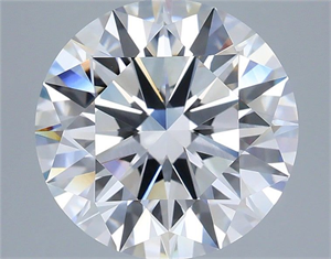 Picture of Lab Grown Diamond 4.57 Carats, Round with Ideal Cut, E Color, VVS1 Clarity and Certified by IGI