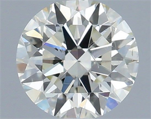 Foto Diamante Natural 0.40 quilates, Redondo , Color I, claridad SI1 y certificado IGI de