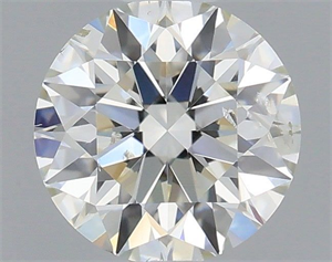 Foto Diamante Natural 0.41 quilates, Redondo , Color H, claridad SI1 y certificado IGI de
