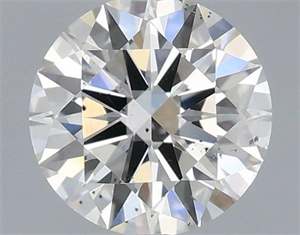 Foto Diamante Natural 0.41 quilates, Redondo , Color H, claridad SI1 y certificado IGI de