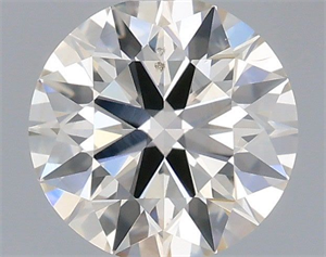 Foto Diamante Natural 0.46 quilates, Redondo , Color J, claridad SI1 y certificado IGI de