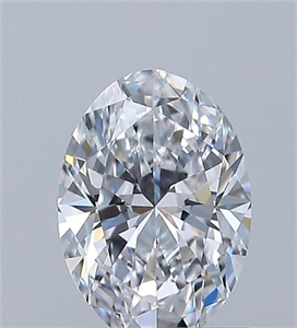 Picture of Natural Diamond 0.70 Carats, Oval with  Cut, D Color, VVS2 Clarity and Certified by GIA