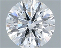Natural Diamond 0.64 Carats, Round with Excellent Cut, E Color, SI2 Clarity and Certified by IGI