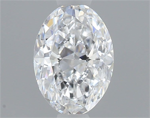 Picture of Natural Diamond 0.50 Carats, Oval with  Cut, D Color, VS2 Clarity and Certified by GIA