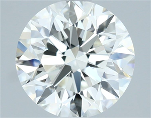 Foto Diamante Natural 2.01 quilates, Redondo , Color H, claridad VVS1 y certificado IGI de