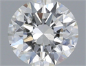 Diamante Natural 0.50 quilates, Redondo , Color H, claridad VS2 y certificado GIA