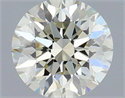 Diamante Natural 0.41 quilates, Redondo , Color K, claridad VS2 y certificado IGI