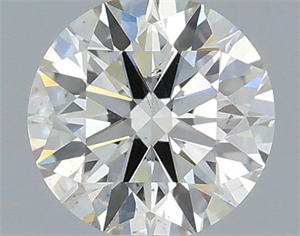 Foto Diamante Natural 0.41 quilates, Redondo , Color I, claridad SI1 y certificado IGI de