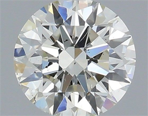 Foto Diamante Natural 0.41 quilates, Redondo , Color I, claridad SI1 y certificado IGI de