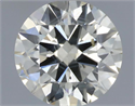 Diamante Natural 0.55 quilates, Redondo , Color L, claridad SI2 y certificado IGI